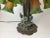 Vintage Tiffany Style Bronze Lily Flowers 18 Shade Georges Table Lamp For Sale - Image 4 of 7