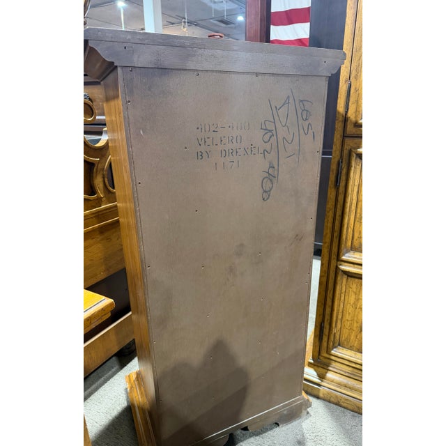 Spanish Revival Late 20th Century Drexel Heritage Spanish Revival "Valero" Chest of Drawers For Sale - Image 3 of 6