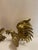 Mid-Century Modern Pair of Brass Fighting Roosters For Sale - Image 3 of 11