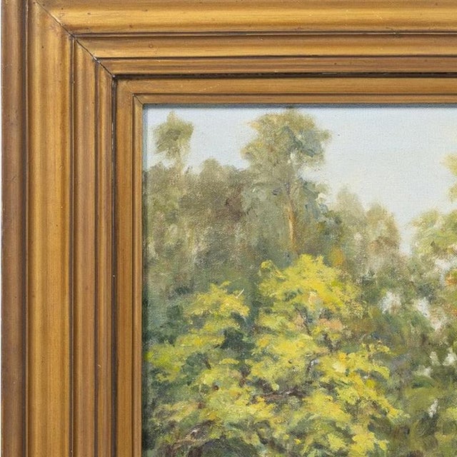 Painting - Paulo Gama (20th century) - 1963 (signed). 'Landscape with figures'; oil on canvas. Signed and dated 19623....