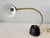 Black Mid-Century Modern Brass Gooseneck Desk Lamp, Black & Gold, Usa, Circa 1950s For Sale - Image 8 of 18