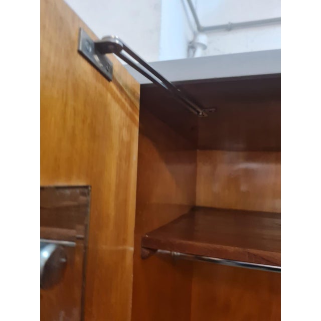 1930s Vintage Functionalist Wardrobe, 1930s For Sale - Image 5 of 12