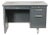 1950s Mid-Century Single-Pedestal Steelmaster Tanker Desk For Sale