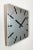 Industrial Vintage Square Office Wall Clock from Pragotron, 1980s For Sale - Image 3 of 14