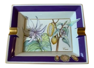 Hermes France Cacao Ashtray/Trinket Dish