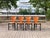 Memphis Italian Triangle Dining Chairs, 1980s, Set of 4 For Sale - Image 3 of 18