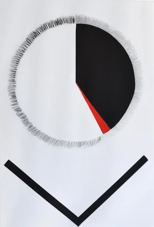 1990 "At Five O'Clock in the Afternoon, 1" Postmodern Limited Edition Print by Sir Terry Frost, Framed