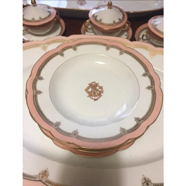 Antique Porcelain Tableware Set by Vivinis Mace for Sevres, Set of 55 For Sale - Image 14 of 16
