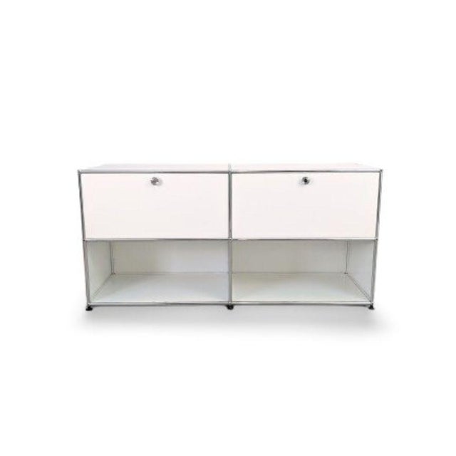 Vintage Sideboard in Pure White by Fritz Haller & Paul Schärer for USM Haller For Sale - Image 11 of 11