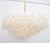 White Large Tulipan Glass Chandelier from Kalmar, 1960s For Sale - Image 8 of 18