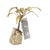Vintage palm tree sculpture with brass leaves and red copper branches, a piece by the renowned Belgian artist Daniel...