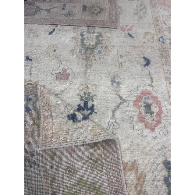 Textile Fine Vintage Moroccan Wool Rug 6'1" X 9’10” For Sale - Image 7 of 7