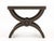 Early 21st Century Baker Alexandre Brown Leather Brass Riveted Stool For Sale - Image 5 of 8