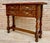 Brown Early 20th Century Spanish Carved Console Table with Four Drawers, 1930s For Sale - Image 8 of 18