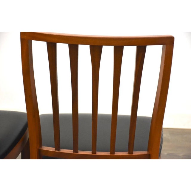 Mahogany Mid Century Dining Chairs - Set of 4 For Sale - Image 9 of 10