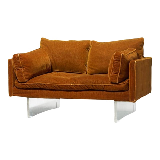 Attributed to Vladimir Kagan Settee, circa 1965 For Sale