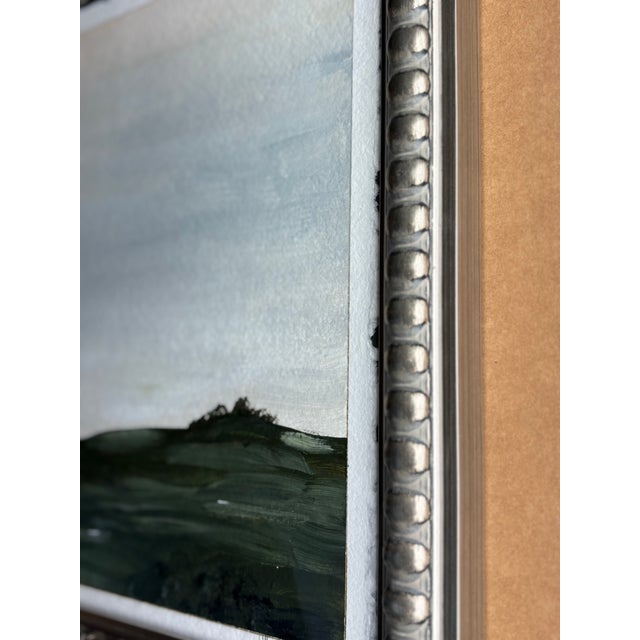 2020s 2025 Original Landscape by Melina Thompson in New Architectural Frame For Sale - Image 5 of 7
