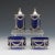 Salt & Pepper Shakers & Salt Cellar Set- 4 Pieces For Sale - Image 4 of 4