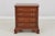 Age: c2004 Details: Ornate Carved Skirt # 24 Finish Model 116A Rare Model w. Carved Skirt Bracket Feet Dovetailed Drawer...
