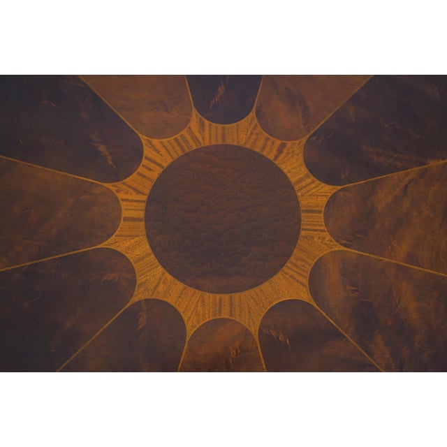 Baker Round Mahogany Center Parlor Table For Sale In Philadelphia - Image 6 of 12