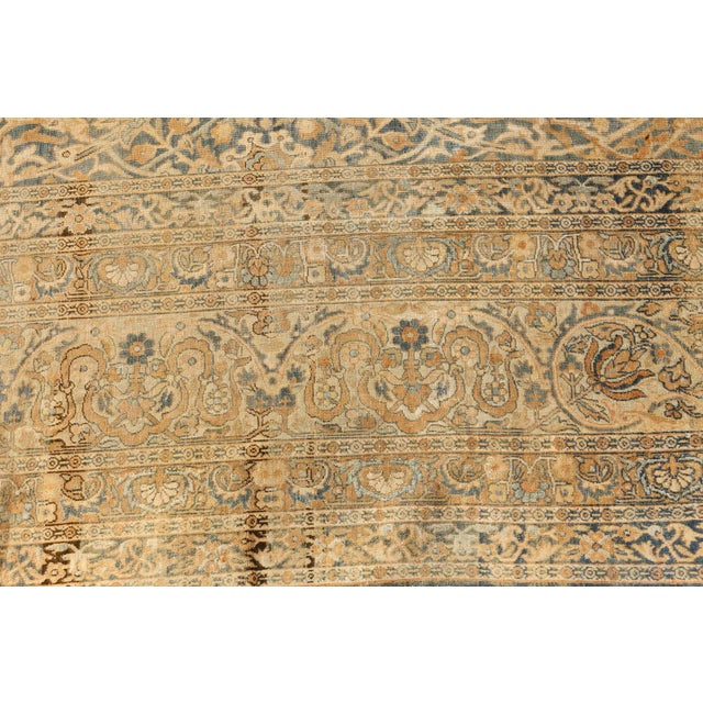 Early 20th Century Persian Kirman Handmade Wool Rug For Sale In New York - Image 6 of 8