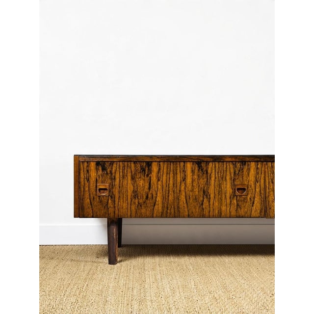 Scandinavian Sideboard in Ebony, 1960 For Sale - Image 6 of 17