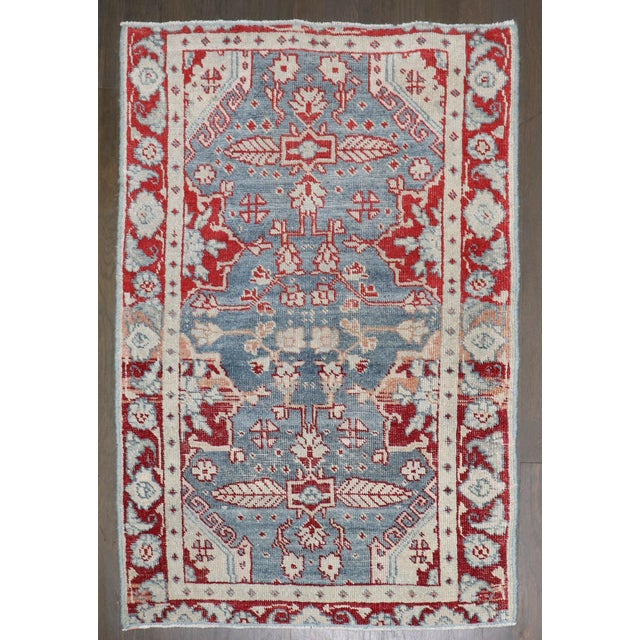 Red Set of Persian Malayer Small Rugs rug no. j5260 For Sale - Image 8 of 9