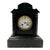 19th Century French Slate Stone Mantel Clock For Sale