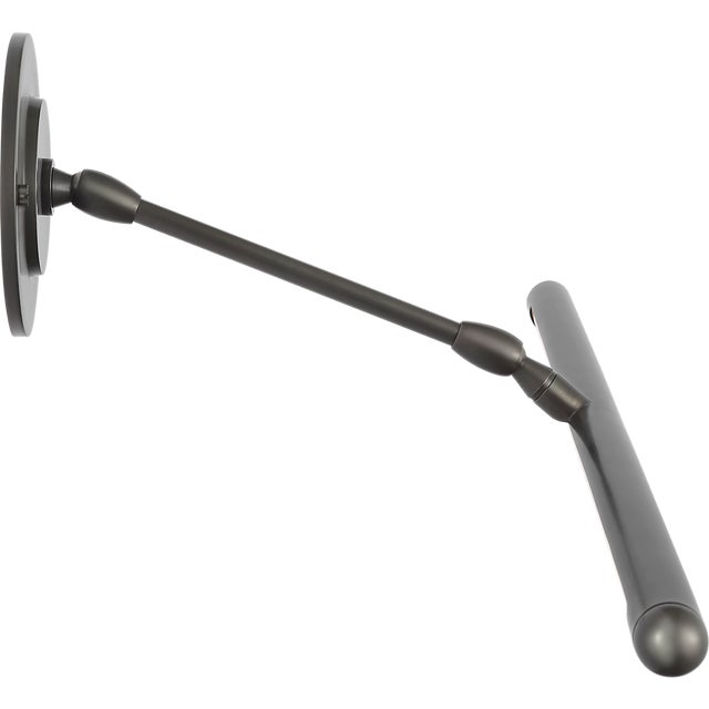 Traditional Amber Lewis for Visual Comfort Signature Emery 30" Picture Light in Bronze For Sale - Image 3 of 7