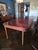 Beautifully crafted by Watertown Slide, this vintage expandable dining table showcases a timeless blend of mid-century...