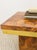 Mid 20th Century Milo Baughman Style Burlwood Brass Trim Side Table Vintage MCM Postmodern Accent For Sale - Image 9 of 11