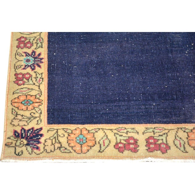 Vintage Turkish Anatolian Hand Knotted Wool Rug, 2'5''x4' For Sale - Image 4 of 5