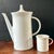Vintage Rosenthal Lienar Berlin Coffee Cups & Saucers – Midcentury White China – 1960s MidMod German Porcelain For Sale In Miami - Image 6 of 6