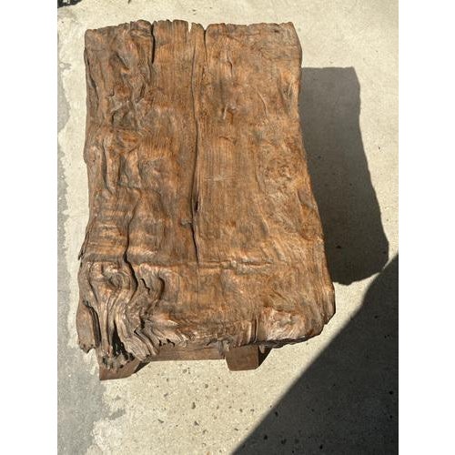 Small Side Table in Asian Teak For Sale - Image 17 of 18