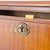Chestnut Vintage "Banks, Coldstone Co." Georgian Style Tiger-Wood Chest of Drawers For Sale - Image 8 of 10