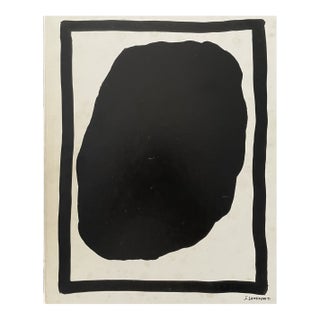 Sol Lewitt Black Gouaches 1992 Rare Signed Copy For Sale