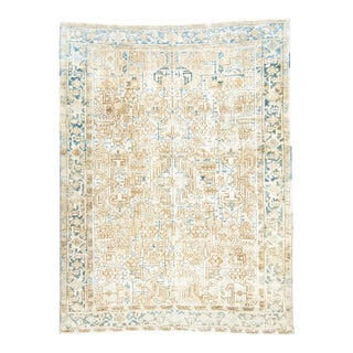 Antique Heriz Rug 7'6" x 10'4" #16898 For Sale