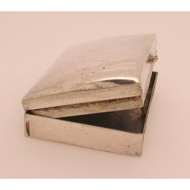 1950s Alpaca Alloy Purse Box Mexico For Sale - Image 5 of 5