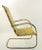 Yellow Mid-Century Art Deco Cantilevered Patio Chair For Sale - Image 8 of 13