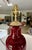 1960s Single Chinese Sang De Boeuf Flambé Oxblood Porcelain Table Lamp For Sale - Image 14 of 17