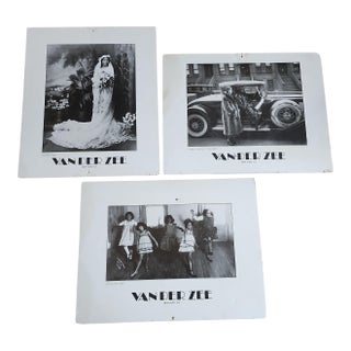 Vintage Set of Three James Van Der Zee Prints For Sale