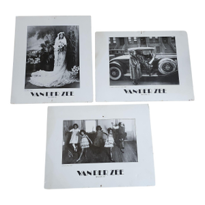 Vintage Set of Three James Van Der Zee Prints