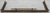 1950s Mid-Century French Brass Fireplace Fender For Sale - Image 5 of 10