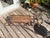 Wood Vintage Sled - Flexible Flyer Airline Chief No 55 Genuine Flexible Flyer With Safety Runners and Super Steering For Sale - Image 7 of 10