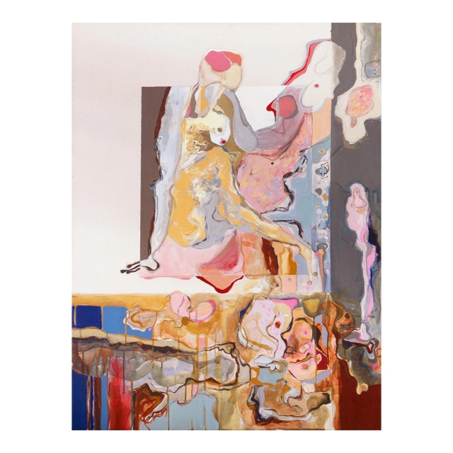 'Figurative Abstract' by Suzanne Gertz, Woman Artist, Art Institute of Chicago, San Bernardino For Sale