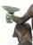 Large 34" Antique Grand Tour Mythological Roman Bronze Sculpture of Pan or a Youthful Faun For Sale - Image 14 of 18