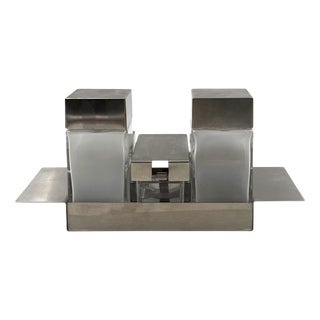 Hollywood Regency Cruet-Set from Manifattura Zani, Italy, 1970s, Set of 5 For Sale