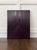 'Triangle Up' in Plum, original painting by Victoria Holly in 2025. Features a matte and high gloss painting in an almost-...
