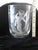 Mid 19th Century Vase Swedish Crystal Cupid Boy, 6" Engraved Naked Cherub, Kjellander Glass For Sale - Image 12 of 12
