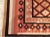 Brown Vintage American Southwestern Kilim Rug, Handwoven Wool, Geometric Pattern, 3x5 For Sale - Image 8 of 13
